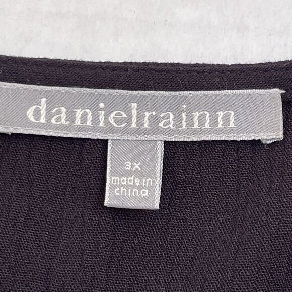 Daniel Rainn Womens 3X Black Tank Top Goth Whimsygoth Summer Vacation Boho Party - Picture 5 of 10